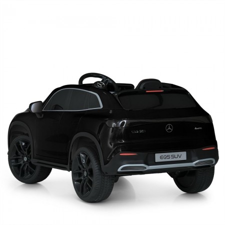 Дитячий електромобіль Mercedes-Benz EQS 580 4MATIC SUV M 6161EBLR-2 чорний, 2 мотори по 45W, EVA, екошкіра, MP3, USB, Bluetooth Дитячий електромобіль Mercedes-Benz EQS 580 4MATIC SUV M 6161EBLR-2 чорний, 2 мотори по 45W, EVA, екошкіра, MP3, USB, Bluetooth