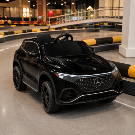 Дитячий електромобіль Mercedes-Benz EQS 580 4MATIC SUV M 6161EBLR-2 чорний, 2 мотори по 45W, EVA, екошкіра, MP3, USB, Bluetooth Дитячий електромобіль Mercedes-Benz EQS 580 4MATIC SUV M 6161EBLR-2 чорний, 2 мотори по 45W, EVA, екошкіра, MP3, USB, Bluetooth