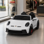 Детский электромобиль Porsche 911 GT3 RS M 6111EBLR-1 двухместный, 2 мотора по 320W, EVA, кожа, MP3, Bluetooth, белый Детский электромобиль Porsche 911 GT3 RS M 6111EBLR-1 двухместный, 2 мотора по 320W, EVA, кожа, MP3, Bluetooth, белый