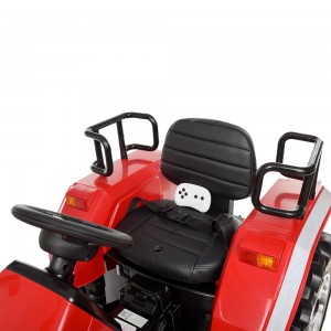 Детский электромобиль Трактор Bambi M 4187 LR-3, красный