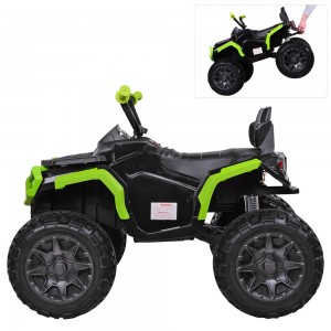 Дитячий електро квадроцикл Bambi M 3156 EBLR-2-5, зелено-чорний