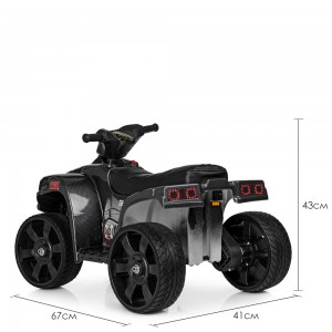 Детский электро квадроцикл Bambi M 3893 ELM-19, карбоновый