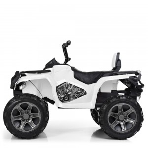Детский электро квадроцикл Bambi M 3999 EBLR-1, белый