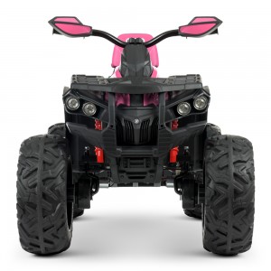 Детский электро квадроцикл Bambi M 4795 EBLR-8, розовый