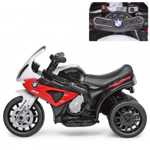 Дитячий мотоцикл Bambi JT 5188L-3 BMW, червоний