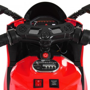 Детский мотоцикл Bambi M 4104 EL-3 Ducati, красный
