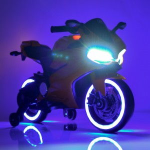 Детский мотоцикл Bambi M 4104 ELS-2 Ducati, черный