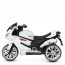 Детский мотоцикл Bambi M 4204 EBLR-1 Suzuki, белый