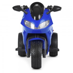 Дитячий мотоцикл Bambi M 4204 EBLR-4 Suzuki, синій