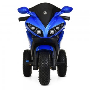 Детский мотоцикл Bambi M 4216 AL-4 BMW, синий