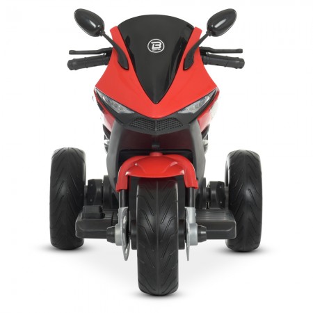 Детский мотоцикл Ducati Bambi M 4454EL-3 красный, 2 мотора по 35W, EVA, кожа, MP3/USB/TF