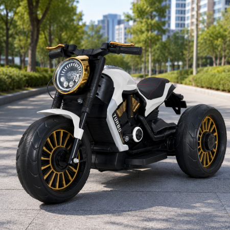 Детский мотоцикл Bambi M 5048EL-1 Harley-Davidson V-Rod белый, 2 мотора по 25W, EVA, кожа, MP3, USB, Bluetooth Детский мотоцикл Bambi M 5048EL-1 Harley-Davidson V-Rod белый, 2 мотора по 25W, EVA, кожа, MP3, USB, Bluetooth