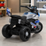 Детский мотоцикл BMW S1000R M 6262EL-11, 2 мотора по 25W, EVA, кожа, Bluetooth, USB, TF, серый