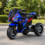 Детский мотоцикл BMW S1000RR M 6143EL-4 голубой, 2 мотора по 25W, EVA, экокожа, MP3, Bluetooth Детский мотоцикл BMW S1000RR M 6143EL-4 голубой, 2 мотора по 25W, EVA, экокожа, MP3, Bluetooth