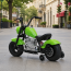 Дитячий мотоцикл Harley-Davidson Fat Boy M 6016AL-5, 1 мотор 350W, Bluetooth, USB, TF, екошкіра, надувні гумові колеса, зелений