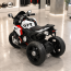 Детский мотоцикл Kawasaki Ninja M 6267EL-3 красный, 2 мотора по 35W, EVA, кожа, Bluetooth