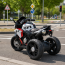 Детский мотоцикл Kawasaki Ninja M 6267EL-3 красный, 2 мотора по 35W, EVA, кожа, Bluetooth