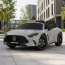 Двухместный детский электромобиль Mercedes-AMG GT R Roadster M 6313EBLR-11 серый, 4 мотора по 200W, EVA, экокожа, Bluetooth, MP3