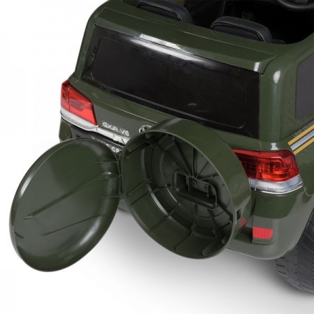 Джип JJ2022EBLR-10(24V) (1шт) р/к2,4G, акум1*24V5AH, 2*25W/2*45W, муз, EVA, USB, MP3, TF, шкіра, хакі Джип JJ2022EBLR-10(24V) (1шт) р/к2,4G, акум1*24V5AH, 2*25W/2*45W, муз, EVA, USB, MP3, TF, шкіра, хакі