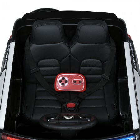 Дитячий електромобіль Джип Bambi JJ 2022 EBLR-2-1(2) (24V) Toyota Land Cruiser Police, чорний
