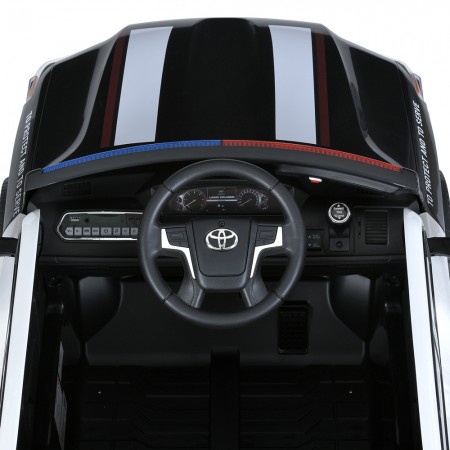 Дитячий електромобіль Джип Bambi JJ 2022 EBLR-2-1(2) (24V) Toyota Land Cruiser Police, чорний