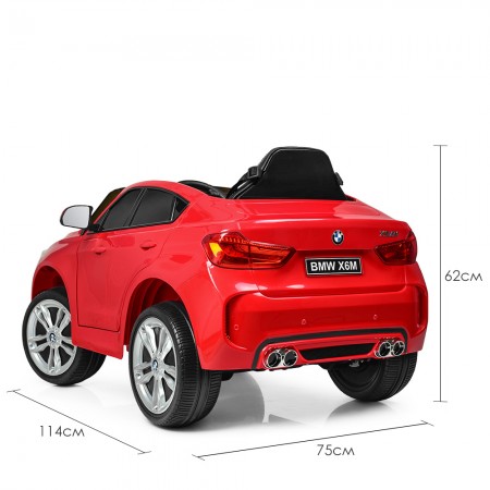 Детский электромобиль Bambi JJ 2199 BMW X6M джип красный