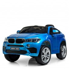 Детский электромобиль Джип Bambi JJ2199 EBLRS-4 BMW X6M, синий