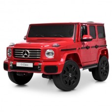 Джип JJ2288EBLR-3(24V) (1шт) 2,4G, 4*45W, 1акум*24V7AH, колесаEVA, шкір.сид, TF, червоний