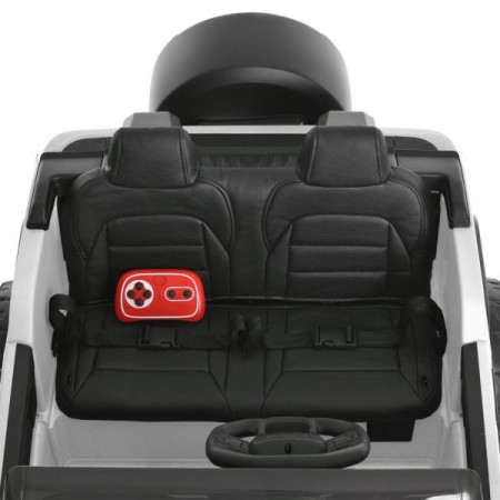 Детский электромобиль Джип Jeep Recon JJ2500EBLR-1 двухместный, 4 мотора по 25W, EVA, кожа, MP3, USB, Bluetooth, белый