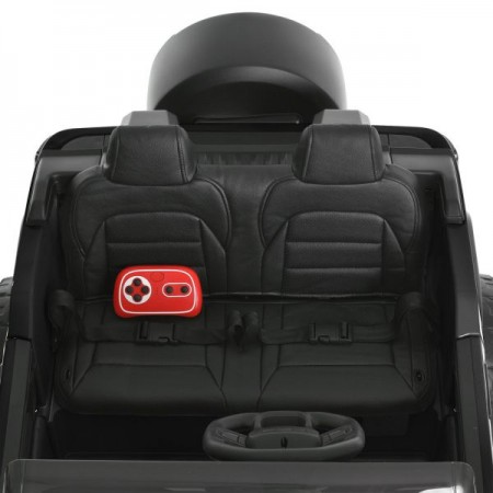 Дитячий електромобіль Джип Jeep Recon JJ2500EBLR-2 двомісний, 4 мотори по 25W, EVA, екошкіра, MP3, USB, Bluetooth, чорний Дитячий електромобіль Джип Jeep Recon JJ2500EBLR-2 двомісний, 4 мотори по 25W, EVA, екошкіра, MP3, USB, Bluetooth, чорний