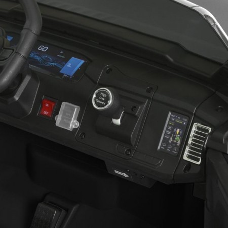 Дитячий електромобіль Джип Jeep Recon JJ2500EBLR-2 двомісний, 4 мотори по 25W, EVA, екошкіра, MP3, USB, Bluetooth, чорний Дитячий електромобіль Джип Jeep Recon JJ2500EBLR-2 двомісний, 4 мотори по 25W, EVA, екошкіра, MP3, USB, Bluetooth, чорний