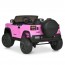 Дитячий електромобіль Джип Jeep Recon JJ2500EBLR-8 двомісний, 4 мотори по 25W, EVA, екошкіра, MP3, USB, Bluetooth, рожевий Дитячий електромобіль Джип Jeep Recon JJ2500EBLR-8 двомісний, 4 мотори по 25W, EVA, екошкіра, MP3, USB, Bluetooth, рожевий