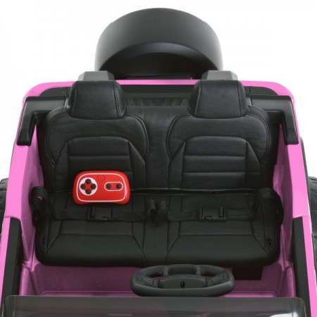 Дитячий електромобіль Джип Jeep Recon JJ2500EBLR-8 двомісний, 4 мотори по 25W, EVA, екошкіра, MP3, USB, Bluetooth, рожевий Дитячий електромобіль Джип Jeep Recon JJ2500EBLR-8 двомісний, 4 мотори по 25W, EVA, екошкіра, MP3, USB, Bluetooth, рожевий