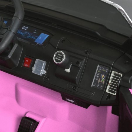 Дитячий електромобіль Джип Jeep Recon JJ2500EBLR-8 двомісний, 4 мотори по 25W, EVA, екошкіра, MP3, USB, Bluetooth, рожевий Дитячий електромобіль Джип Jeep Recon JJ2500EBLR-8 двомісний, 4 мотори по 25W, EVA, екошкіра, MP3, USB, Bluetooth, рожевий