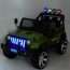 Дитячий електромобіль Джип Bambi M 3237 EBLR-10 Jeep, хакі