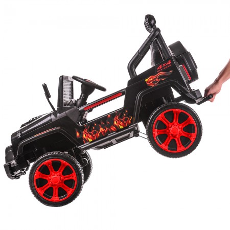 Электромобиль джип Bambi M 3237EBLR-2-3 с пультом, красный Электромобиль джип Bambi M 3237EBLR-2-3 с пультом, красный