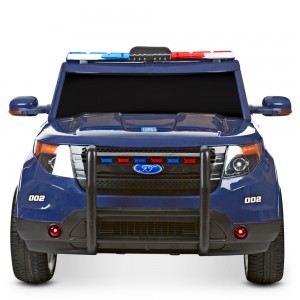 Детский электромобиль Джип Bambi M 3259-1 EBLR-4 Police, синий