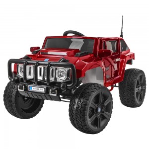 Детский электромобиль Джип Bambi M 3570 EBLRS-3 Hummer, красный