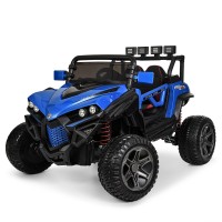 Дитячий електромобіль Джип Bambi M 3804 EBLR-4 Баггі, синій