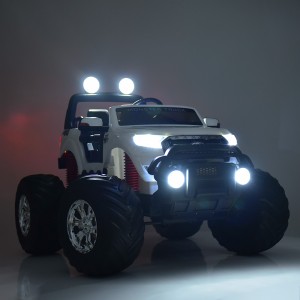 Детский электромобиль Джип Bambi M 4013 (MP4) EBLRS-4 Ford Ranger (Monster Truck), синий