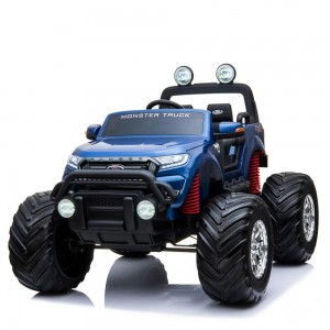Детский электромобиль Джип Bambi M 4013 EBLRS-4 Ford Ranger (Monster Truck), синий