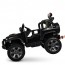 Детский электромобиль Джип Bambi M 4111 EBLR-2 Jeep, двухместный, черный