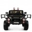 Детский электромобиль Джип Bambi M 4111 EBLR-2 Jeep, двухместный, черный