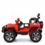 Детский электромобиль Джип Bambi M 4111 EBLR-3 Jeep, двухместный, красный