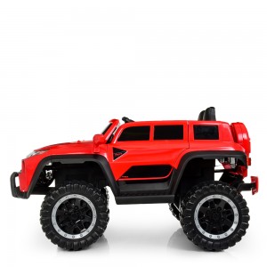 Дитячий електромобіль Джип Bambi M 4138 EBLR-3 Jeep, червоний