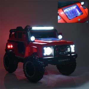 Детский электромобиль Джип Bambi M 4150 EBLR-3 Jeep, красный