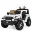 Детский электромобиль Джип Bambi M 4176 EBLR-1 Jeep, белый