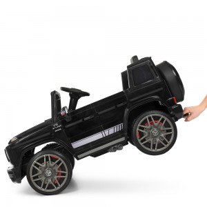 Дитячий електромобіль Джип Bambi M 4179 EBLRS-2 Mercedes, чорний