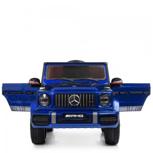 Детский электромобиль Джип Bambi M 4179 EBLRS-4 Mercedes AMG G63 Гелендваген, синий