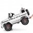 Детский электромобиль Джип Bambi M 4180-1 EBLR-1 Mercedes Гелик, белый